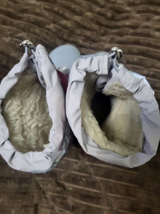 Зимові прорезинені ботінки сапоги на слякоть 19 см