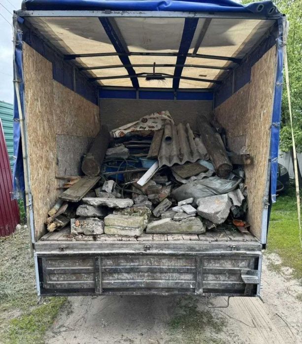 Вывоз мусора газель, Вывоз строительного мусора, Вывоз веток травы