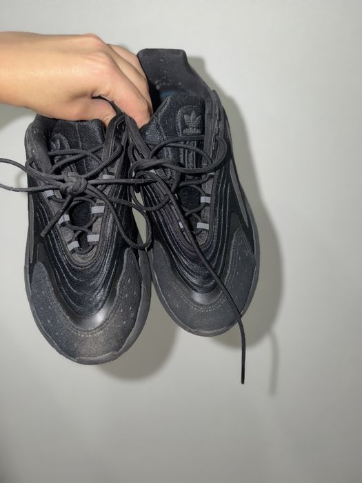 Кроссовки Adidas Ozelia black. Черные кроссовки адидас 38 2/3 размер 23,5 см