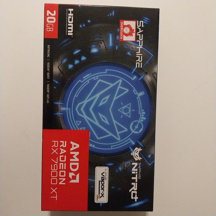 Sapphire RX 7900 XT Nitro+ 20GB  Vapor-X  Najlepsza wersja ARGB  Gwarancja
