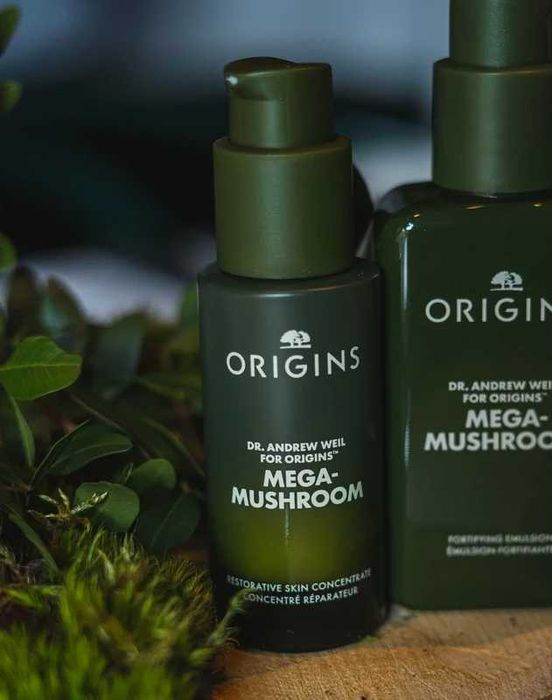 Origins serum Mega-mushroom restorative skin concentrate serum