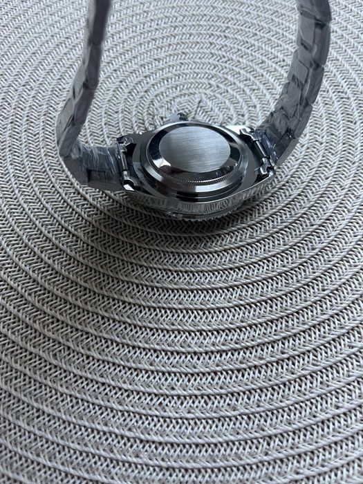 Zegarek czarno/srebrny, nowy