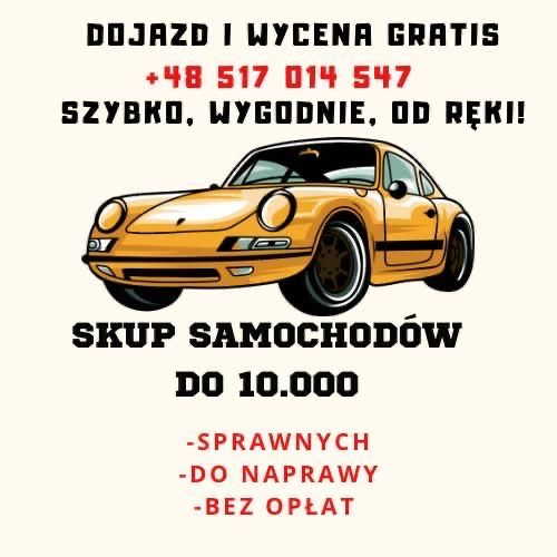 Skup Aut do 10.000 zł