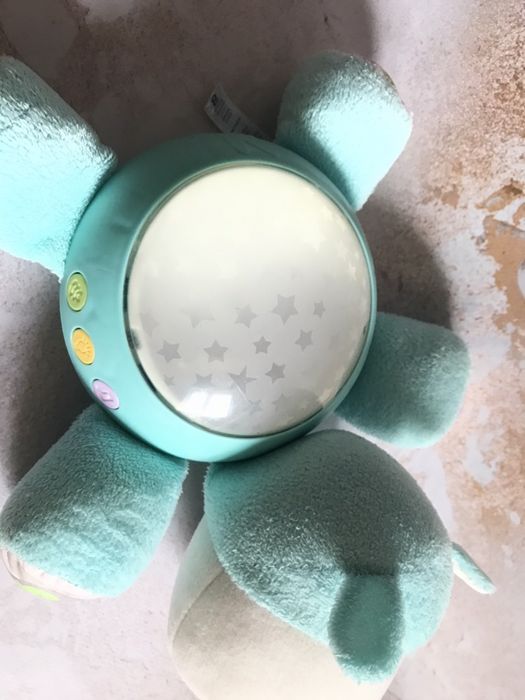 Музичний нічник-проектор Fisher-price бегемотик