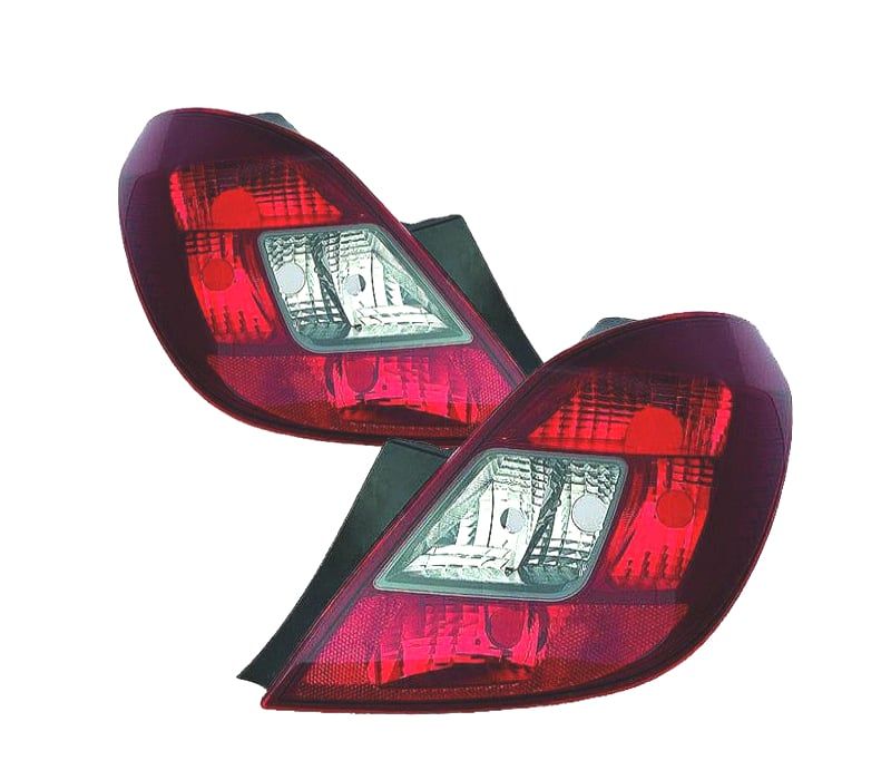 FAROL OPEL CORSA D 06-14 ESCURO