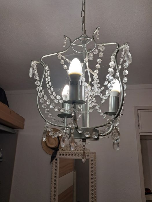 Candeeiro de vidrinhos NEGOCIÁVEL