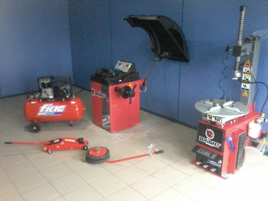 Шиномонтажне обладнання, станок шиномонтажный комплект Bright