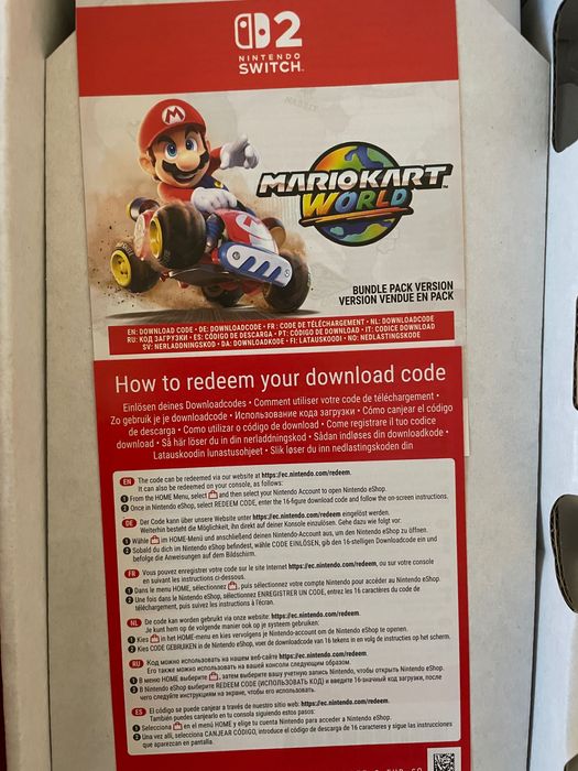 Mario Kart World Nintendo Switch 2