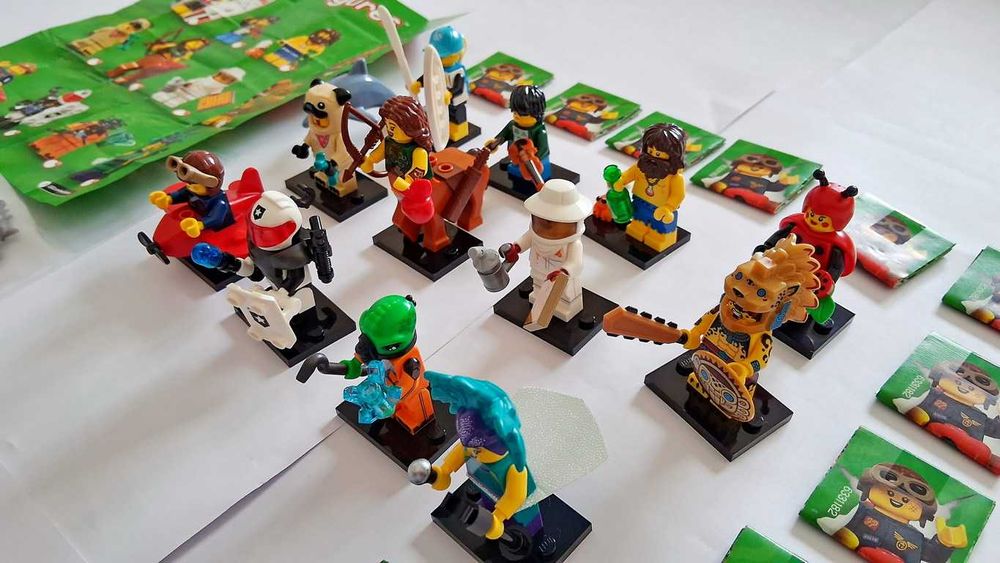 Lego 71029 Series 21 completa Minifiguras colecção novas montadas