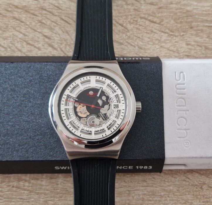 Swatch Irony Swiss YIS431 automatic SISTEM51 seiko  citizen zamiana