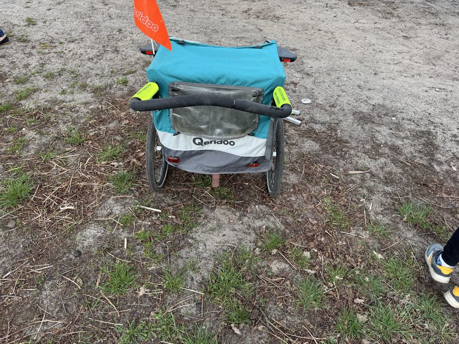 Przyczepka rowerowa wozek biegowy