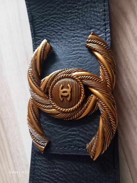 Pasek do talii z logo chanel