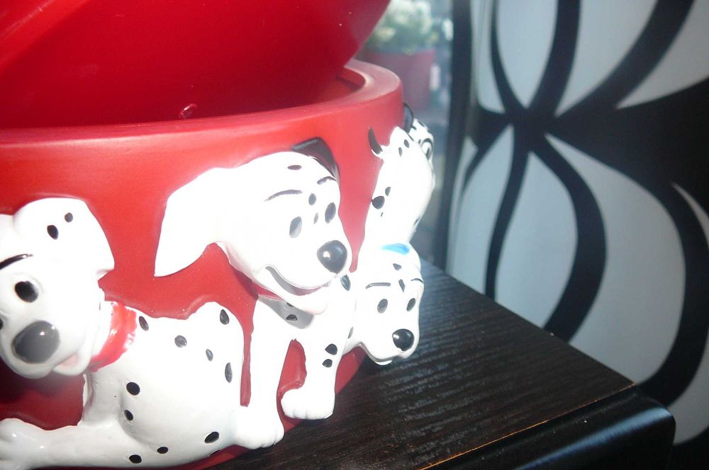 Nowa   Miska   2 szt Dalmatyńczyki Nowe + gratis torba