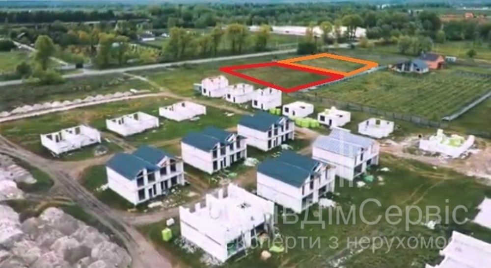 продаж земельної ділянки 36 соток Рожни Броварський під забудову