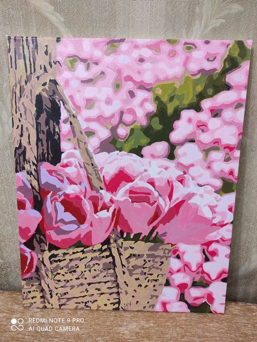 Картина за номерами готова