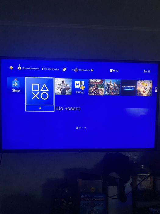 Ігрова приставка Sony Playstation 4 slim + 2 геймпада