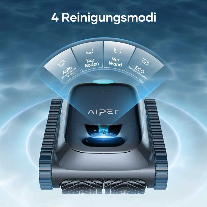 Бездротовий робот пилосос для басейнів Aiper Scuba S1