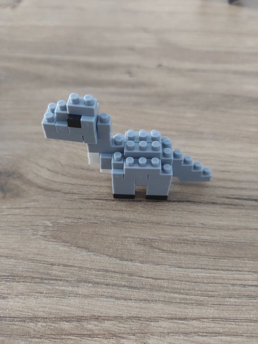 Mini klocki dinozaur i krowa