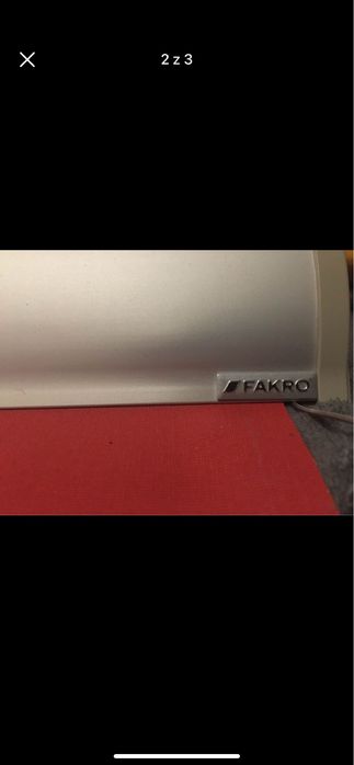 Roleta na okno dachowe firmy Fakro 78x140