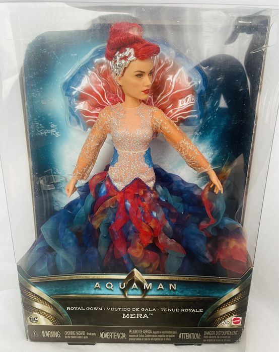 Lalka PRINCESS MERA fancy fashion Royal z filmu Aquaman Wejherowo