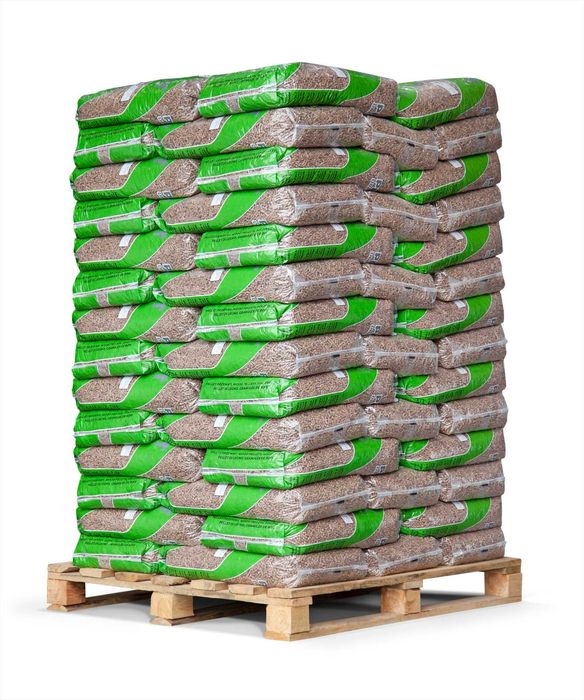 Opał, Pellet DĘBOWY Drewnoland,6 mm, certyfikat DIN PLUS A1,Wylewa