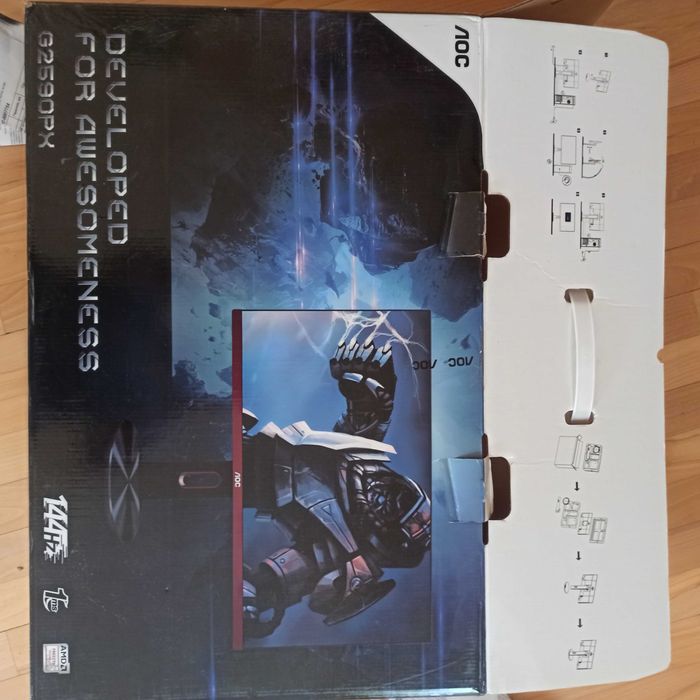 Монітор АОС.      .