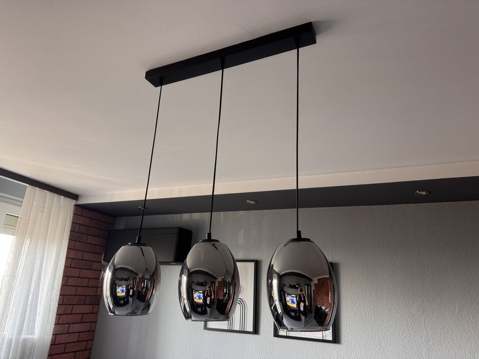 Lampa wisząca loftowa, regulowana dlugość