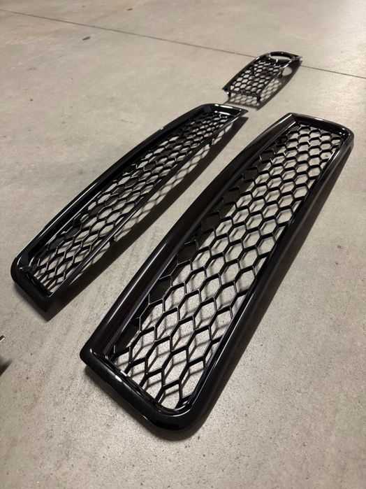 Atrapy, Grill Audi a4 b6 plaster miodu, kratki halogenów