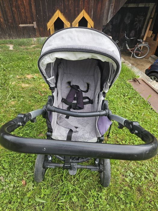 Wózek fortwo 42 bliźniaki twin, spacerówka i gondola