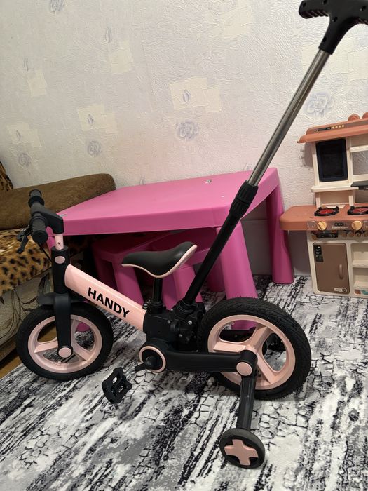 Продам велосипед  3 в 1 з батьківською ручкою