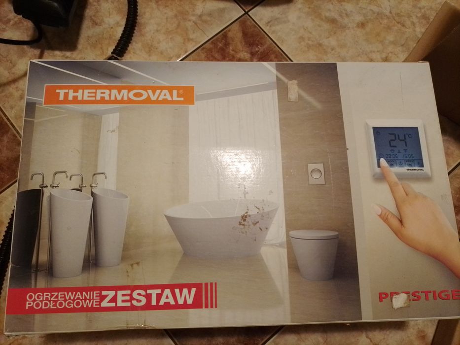 Ogrzewanie Podłogowe elektryczne Mata Grzewcza 5m2 + sterownik nowe
