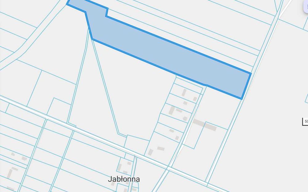 Na sprzedaż – 4,02 ha gruntu rolnego, III klasa, Jabłonna, gm. Grębków