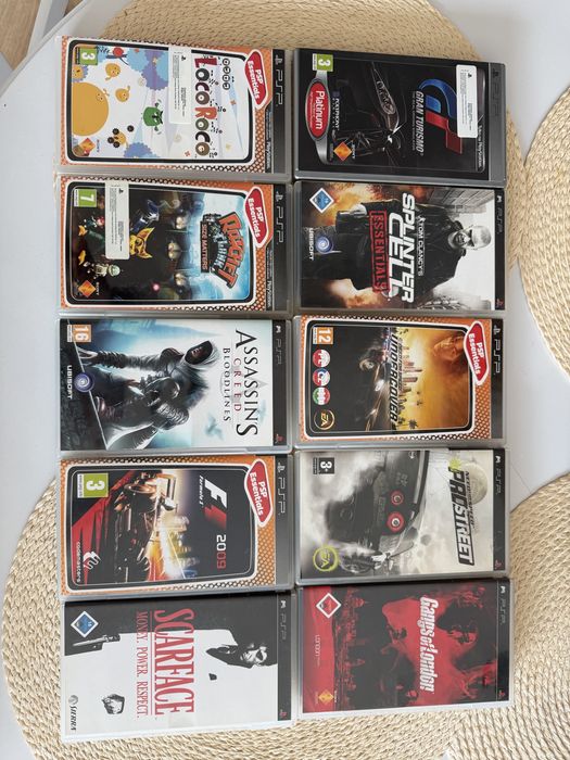 Gry na konsolę PSP