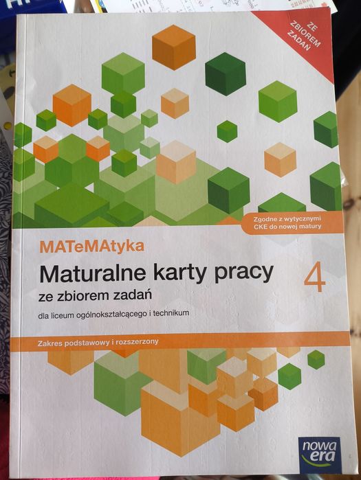 Maturalne karty pracy matematyka 4 poziom rozszerzony