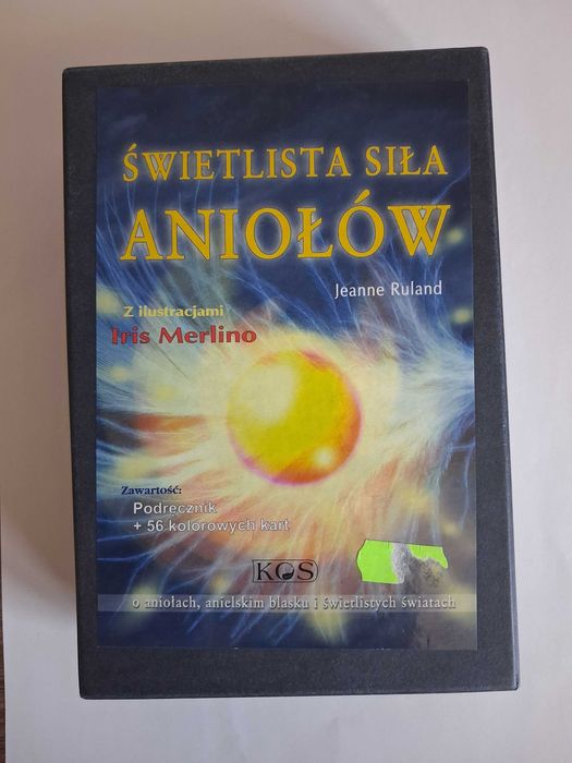 Świetlista Siła Aniołów podręcznik + 56 kart Jeanne Ruland