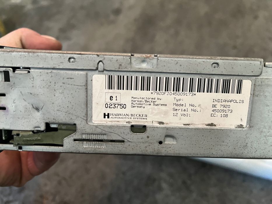 Radio Becker Indianapolis 7920