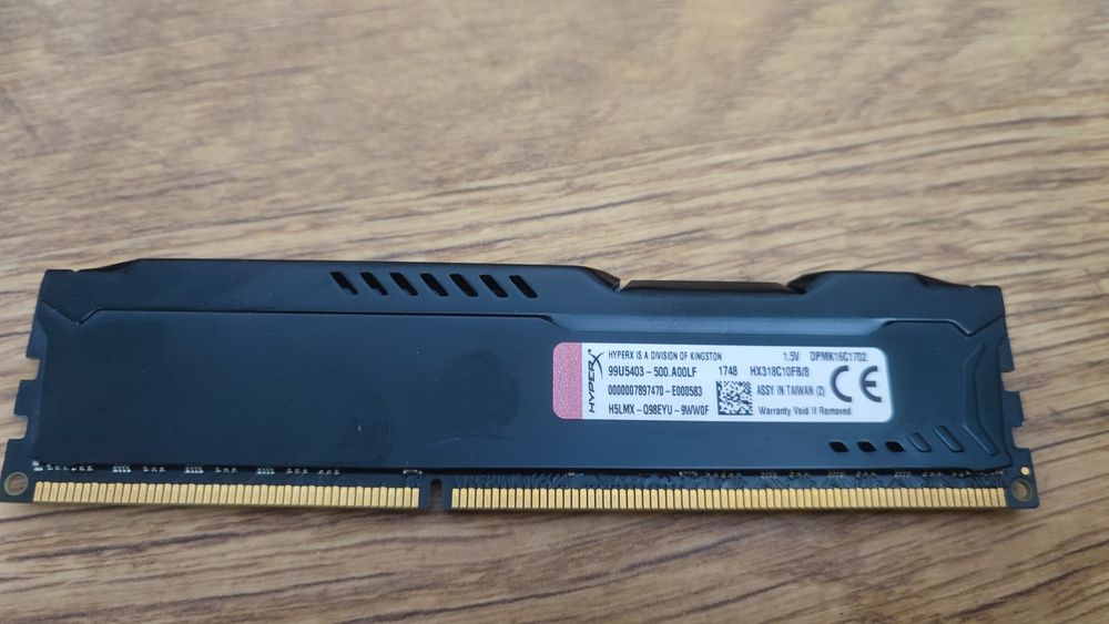RAM 8 GB DDR3 1866 MHz HyperX Fury