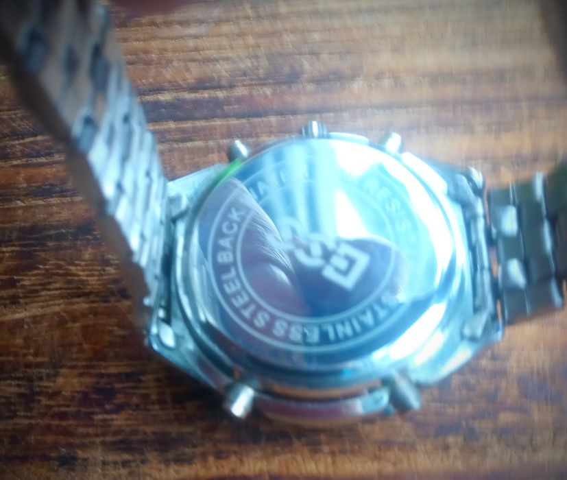 Wspaniały, rzadki vintage ESS, obrotowy bezel, okazja, po przeglądzie.