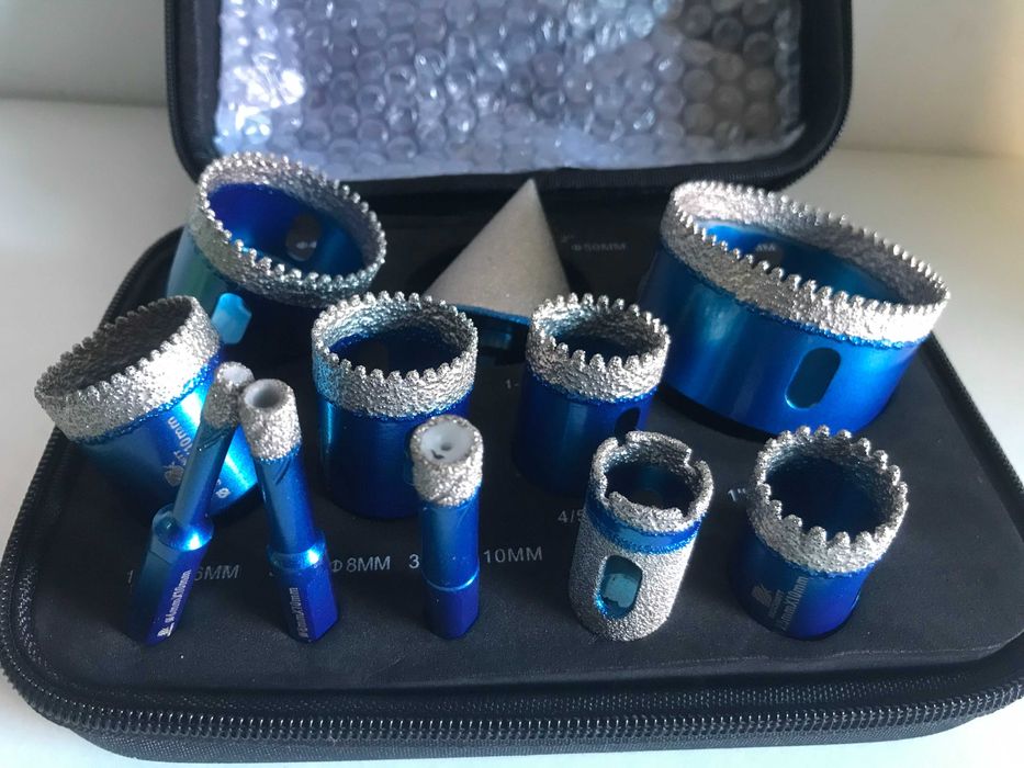 Алмазні свердла-коронки BRSCHNITT 6/8/10/20/25/28/32/35/45/65 та 50 мм