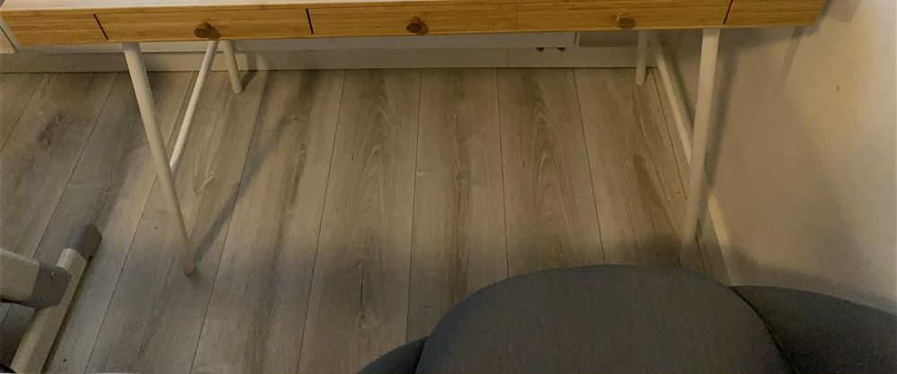 Biurko bambusowe Ikea Lillasen