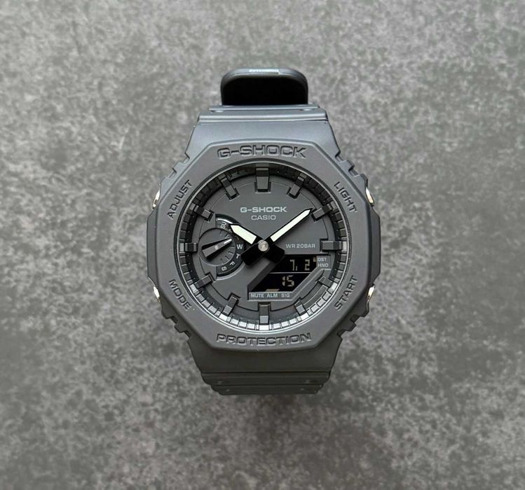 NEW! Годинник протиударний Casio G-Shock GA-2100-1A1 оригінал