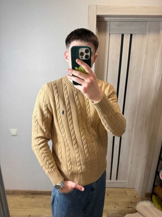 Светр в'язаний Polo Ralph Lauren | Кофта Ральф Поло без замку