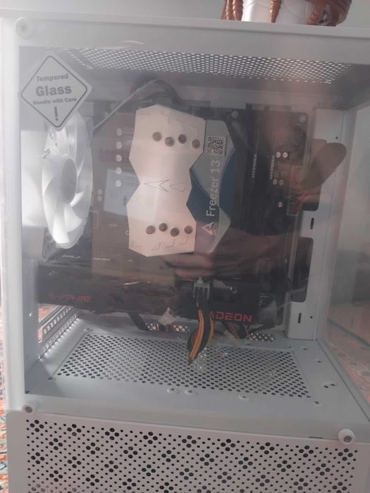 PC GAMER  PSU 500W Motherboard H370M Pro4 Radeon RX 6500 XT OC Pulse GDDR6 2 GDDR4 8GB Intel core I7 8700 1SSD 250 GB +1HD 500GB 750 GB