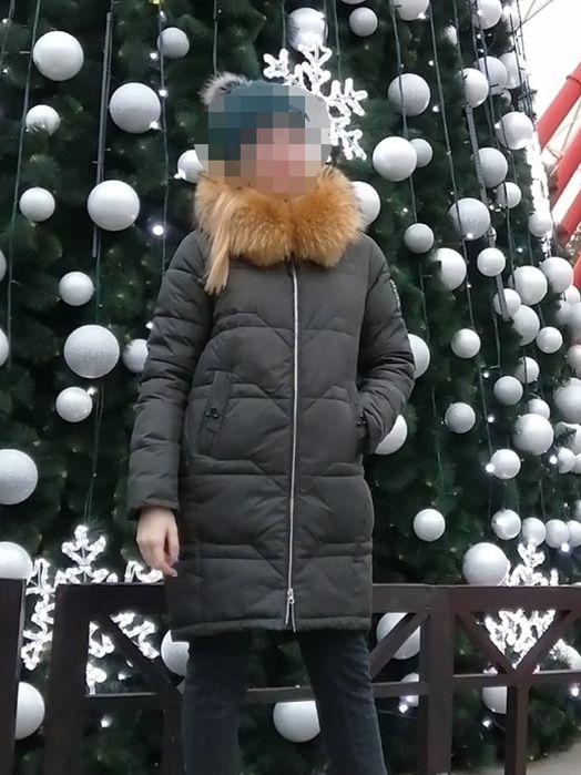 Пуховик кутка жіноча підліткова