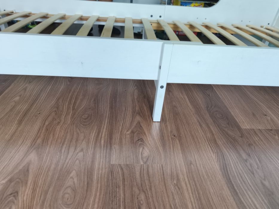 Cama Criança extensível Ikea sundvik e colchão espuma