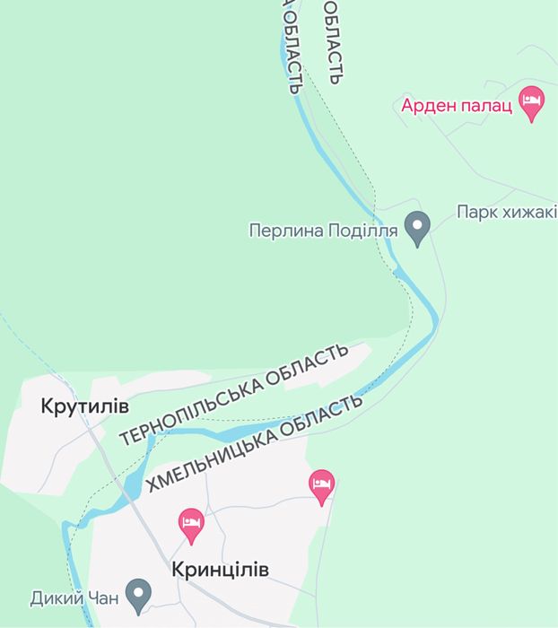 Будинок та земельні діл. у природному заповіднику