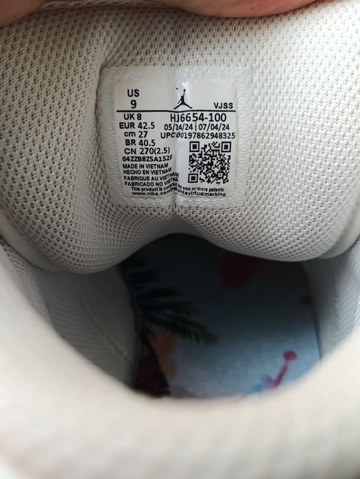Nike Air Jordan 1 MID Sail/Guava ICE-S nowe unikat