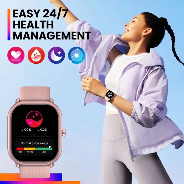 Smartwatch zeblaze GTS3 Pro branco novo e selado
