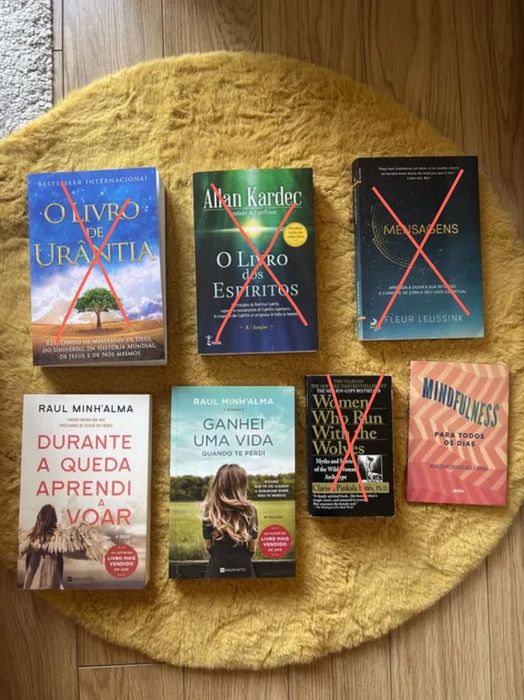 Livros crepusculo, espiritualidade, viagem
