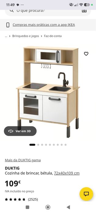 Cozinha criança ikea